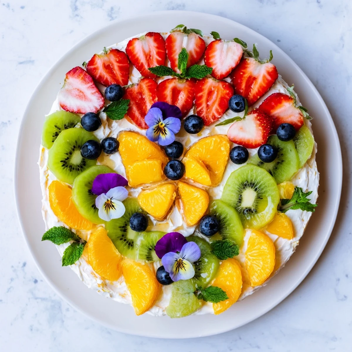 Butterflies aus Ananas und frische Früchte auf dem cremigen Butterfly Fruit and Cream Cheese Board.