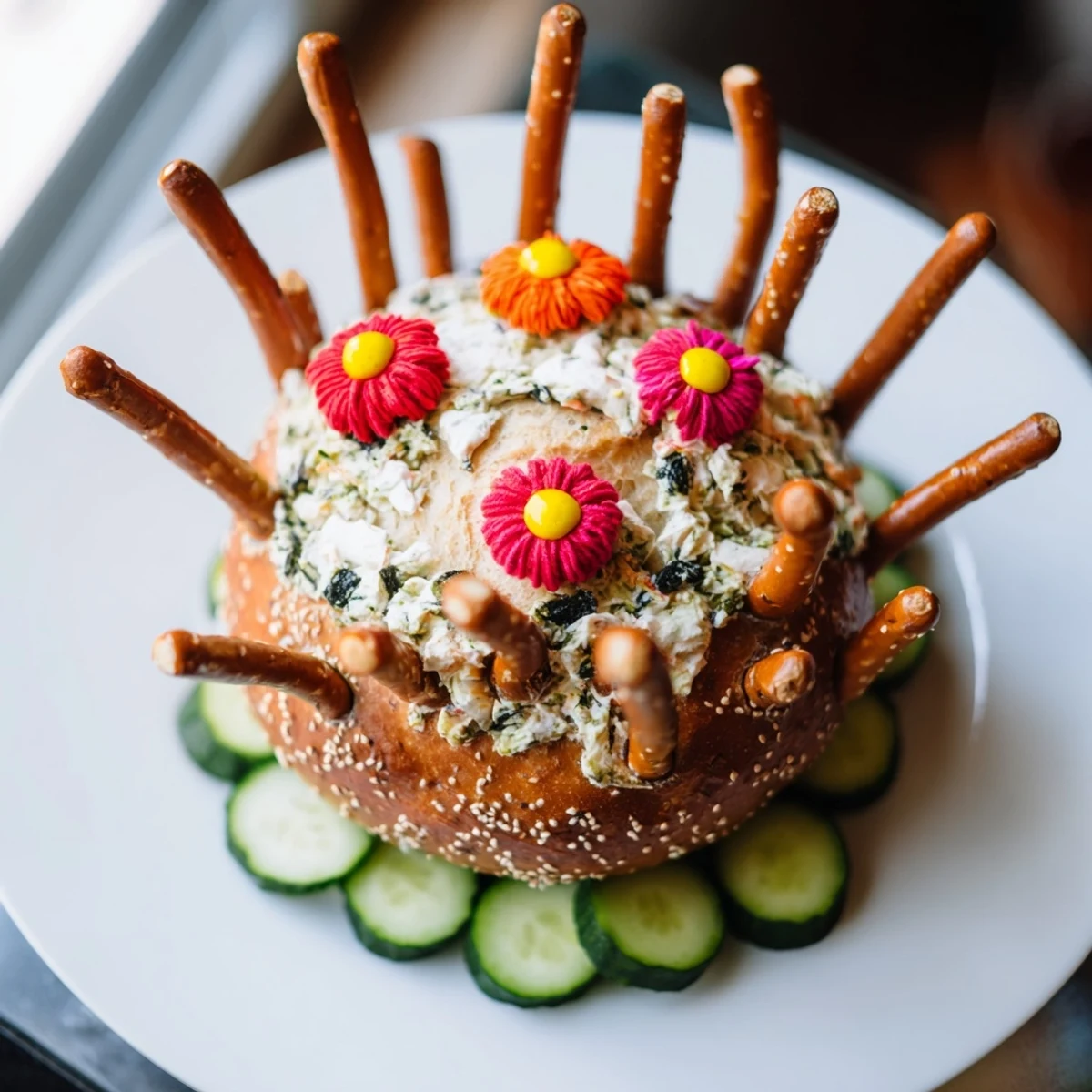 Desert Cactus Bloom Snack