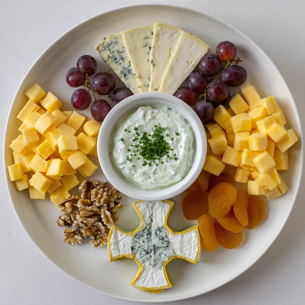 Here are 3 unique ALT image texts for "The Celtic Cross Cheese Platter":