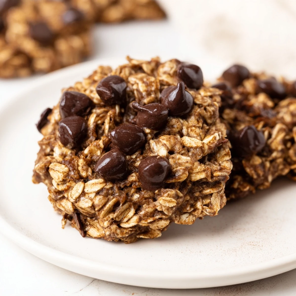 Here are three unique ALT image texts for "Chocolate Oatmeal Breakfast Cookie":