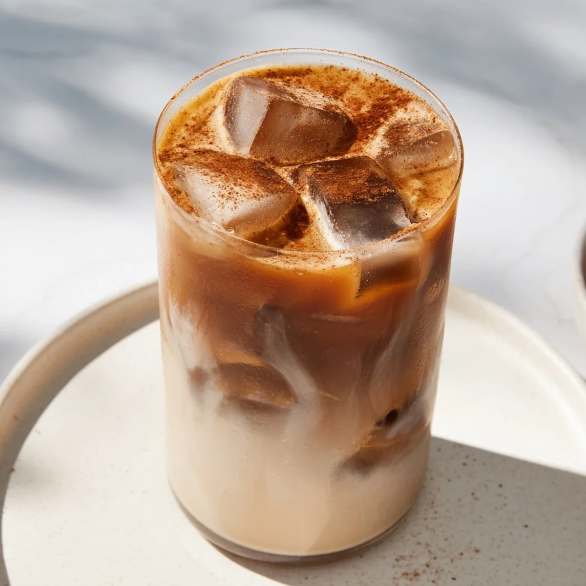 Proffee Power Blend: Creamy iced coffee with protein, ready in minutes for a protein-packed breakfast.