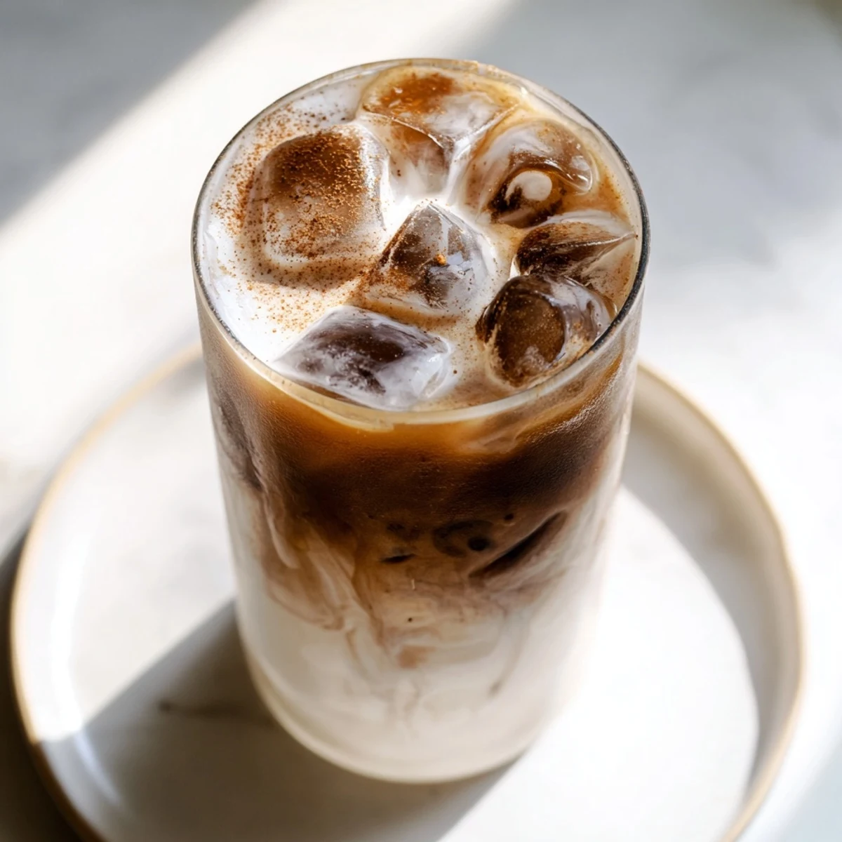 This Proffee Power Blend features a chilled, blended coffee beverage for a quick, energizing start.