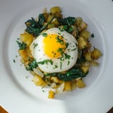 Spinat Kartoffel Pfanne Ei
