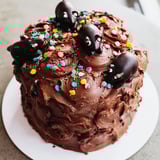 Chaotische Schoko Torte