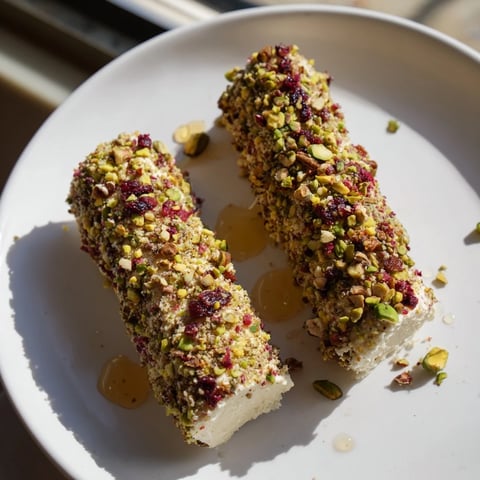 Cranberry Goat Cheese Logs Board, a delectable appetizer, features creamy goat cheese, cranberries, and crunchy nuts.