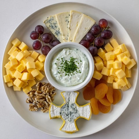 Here are 3 unique ALT image texts for "The Celtic Cross Cheese Platter":