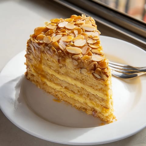 Bienenstich Mandel Honig Vanille