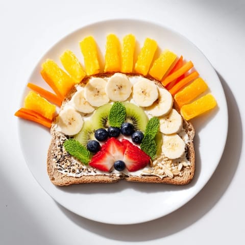 Morgen Sonne Frühstück Toast