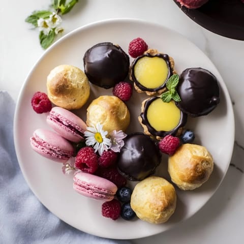 Montgolfière Miniature Desserts