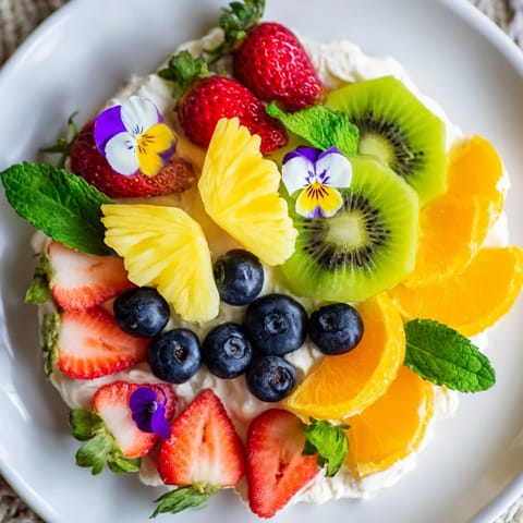 Butterfly Fruit Cream Cheese