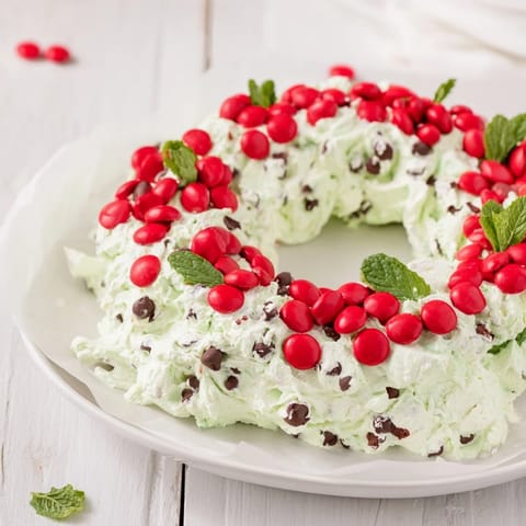 Mint Chocolate Chip Wreath #89