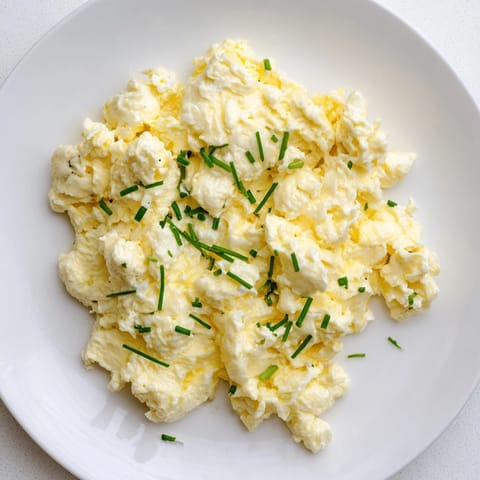 Fluffige Cottage Cheese Eier