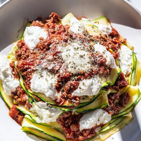 Zucchini Lasagne Skillet