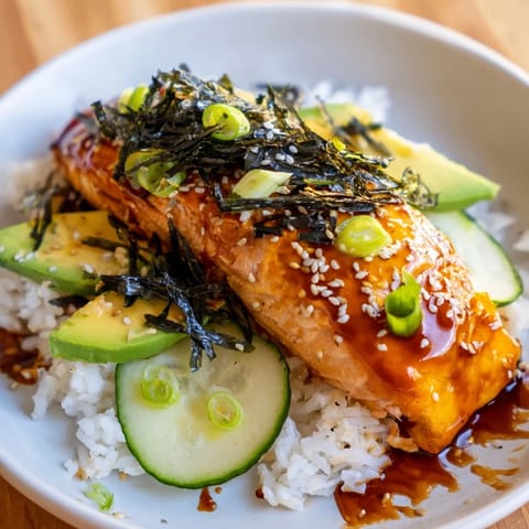 Sticky Orange Gochujang Lachs