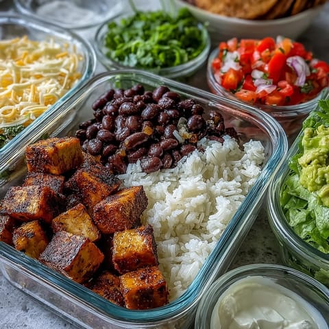 Burrito Bowl Basis Meal Prep #253