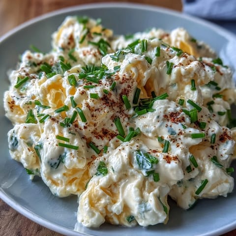 Cremige Protein-Cottage-Cheese-Rühreier mit fluffiger Textur, perfekt für ein herzhaftes Frühstück.