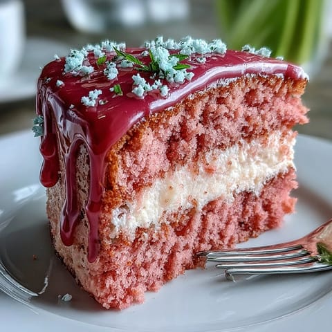 Zarte Rosé-Samttorte mit zartem Rosa und schimmerndem Goldeffekt.