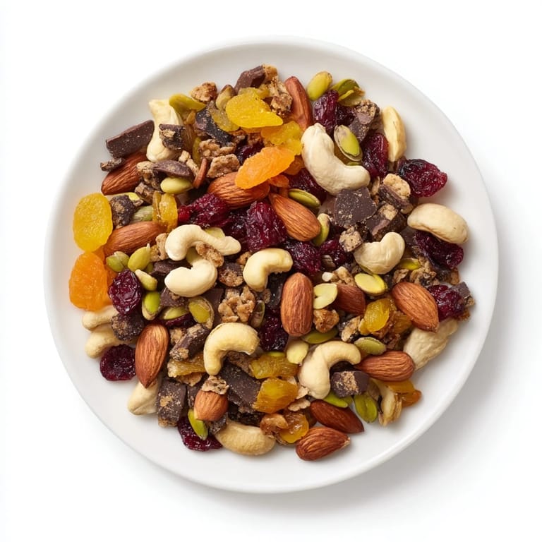 Delicious Mountain High Adventure Snack Mix, a gluten-free and vegetarian trail mix perfect for snacking.