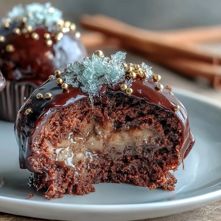 Kuchen-Pops im Topf-Design mit goldener Dekoration, ideal für festliche Anlässe.