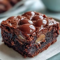 Cadbury-Ei-Schokoladen-Brownies mit knuspriger Kekshaube