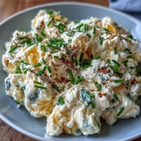Cremige Protein-Cottage-Cheese-Rühreier mit fluffiger Textur, perfekt für ein herzhaftes Frühstück.